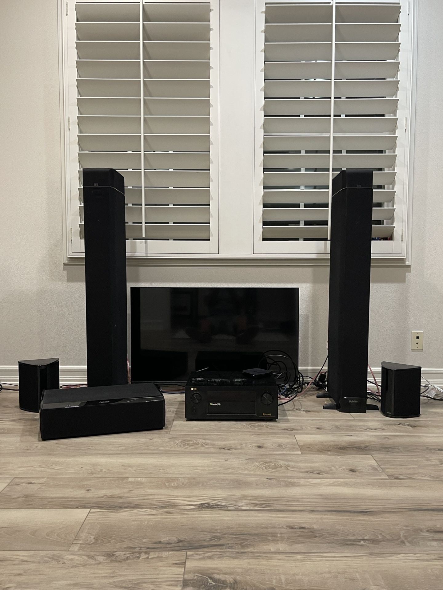 Demon & Definitive Tech 7.1 Home Theater- Quick Sale