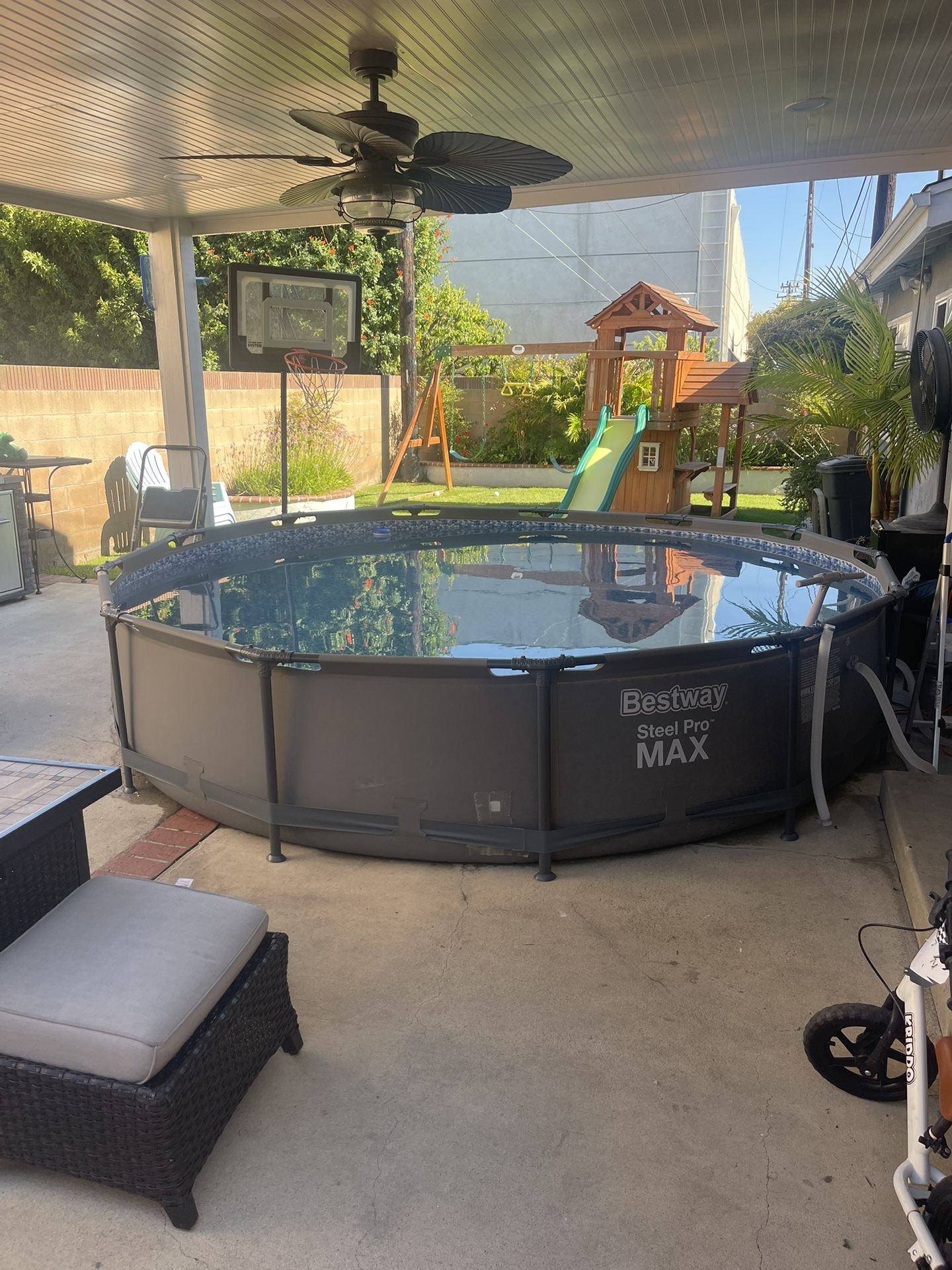 Best way Steel Pro Max. Dimensions Are 13ft Diameter 30 Inches High