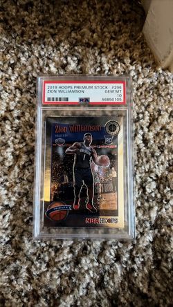 PSA 10 Zion Williamson Rookie