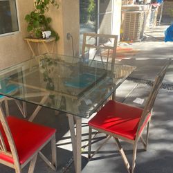 Dining Table And Chairs (4)