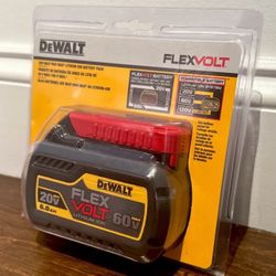 Dewalt Flex Volt Lithium Ion 20v 6.0ah Batteries New Packed Battery