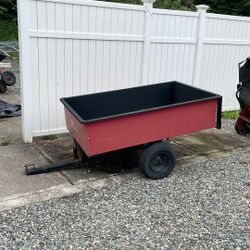 Garden Tractor Toe Behind cart