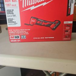 The MILWAUKEE M18 Cordless Multi-Tool 