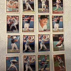 1991 Topps Cracker Jack Cards 