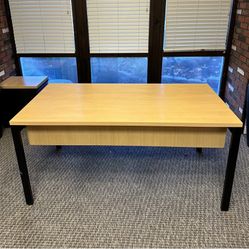 Office Desk And File Cabinet Set