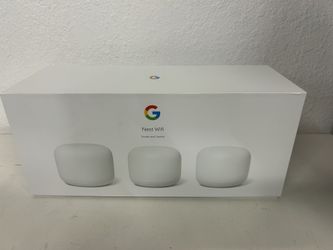 Google Nest Wi-Fi Router & Two Points