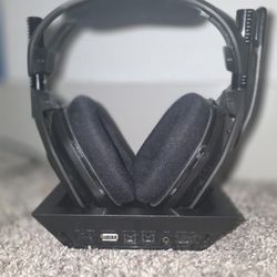 Astro A50 Wireless gaming headset with base