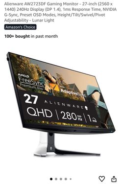 Alienware AW2723DF Gaming Monitor - 27-inch