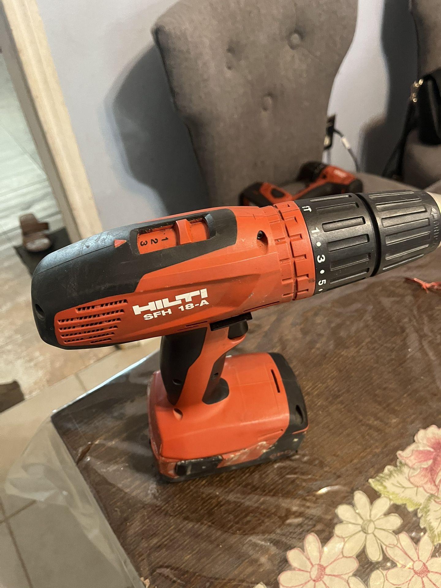 Hilti Hammer Drill And Battery, No Charger