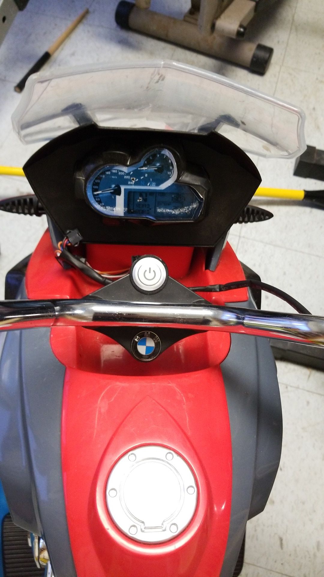 Electric BMW motorcycle