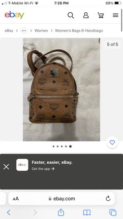 MCM Stark side Sturk Mini Backbag $300