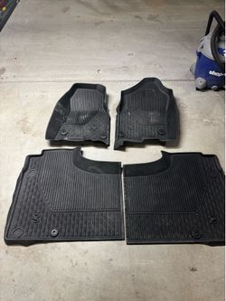 Ram 1500 Rubber Mats 2019 2020 2021 2022 2023  2024 2025 2026