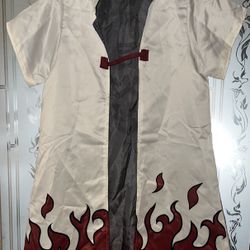 Naruto Hokage Robe - Naruten Shippuden Cosplay Size S-M