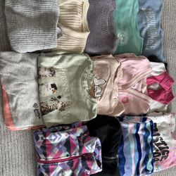 LOT Girl Clothes 7  6/7 S M 7/8