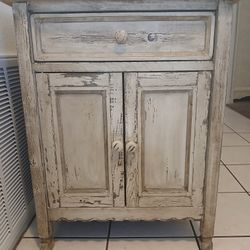 Wood End Table