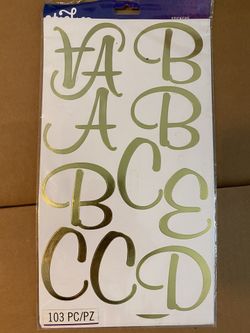 Letter Stickers