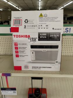 Toshiba 6000 BTU TOUCH CONTROL WINDOW AIR CONDITIONER 