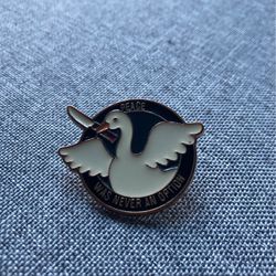 Goose pin peace was never an option