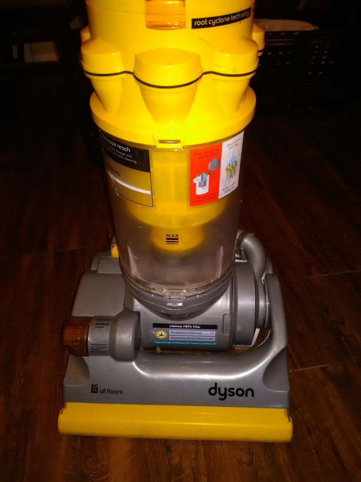 Dyson vacuum