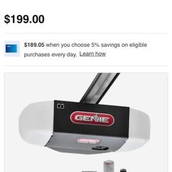 3 Genie Garage Door Operators 