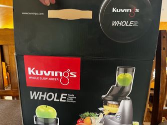 Kuvings whole juicer gray color.
