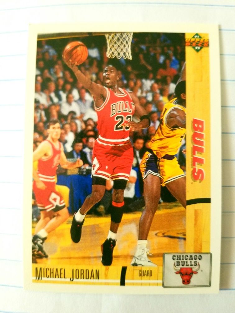 3 EACH Michael Jordan Trading Card In Plastic Pack