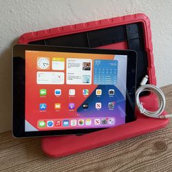 Apple iPad 5th Generation 32GB with kids protective case & Charger (128gb $170)