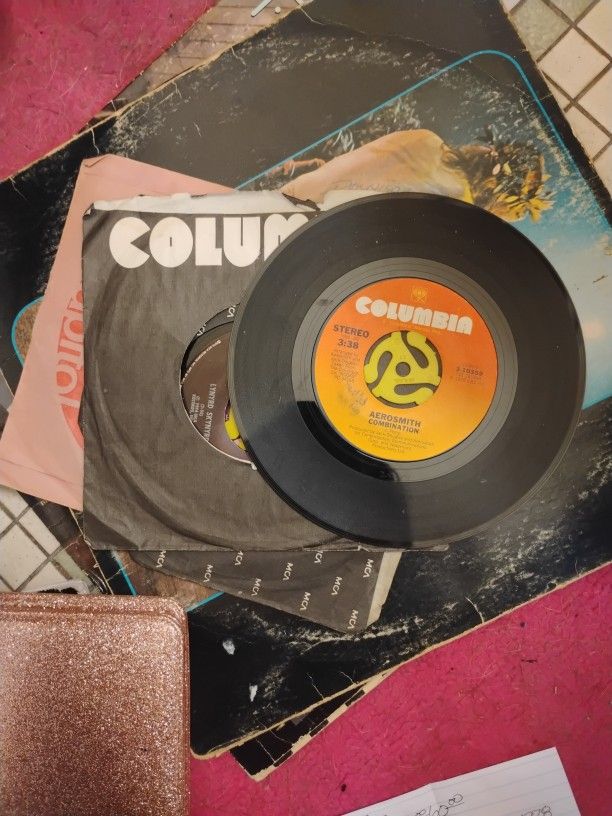 Aerosmith LAST child & Combination Vinyl