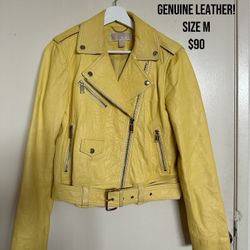 Michael Kors Leather Jacket 