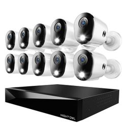 Night Owl 4K Cameras with 2TB DVR Security System, 10pk.$399.99