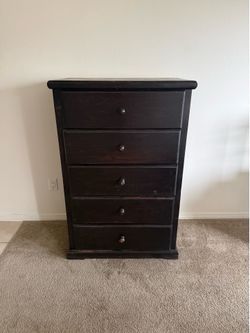 Wood dresser
