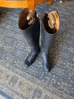 Hunter jumper riding boots