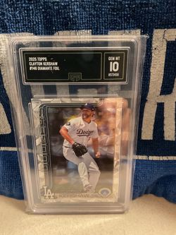 2025 Topps #146 Diamanté Foil Clayton Kershaw Gen. Mint 10.