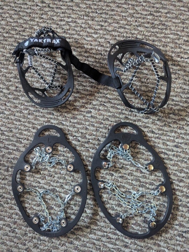 New Taktrax Snow Ice Snow Cleats Wire Chain Traction Anti Slip Yak Trax Tracks Rei Msr Marmot Keen La Sportiva Salomon Hoka Patagonia Hiking Boots