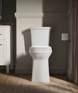 Kohler- White Two-Piece Elongated Toilet - NEW