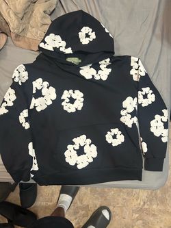 Black denim tears hoodie
