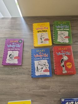 FOR SALE: Diary of a Wimpy Kid Books – $5 each