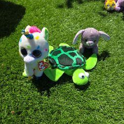 Stuffed Animals Unicorn TY Beanie Boos