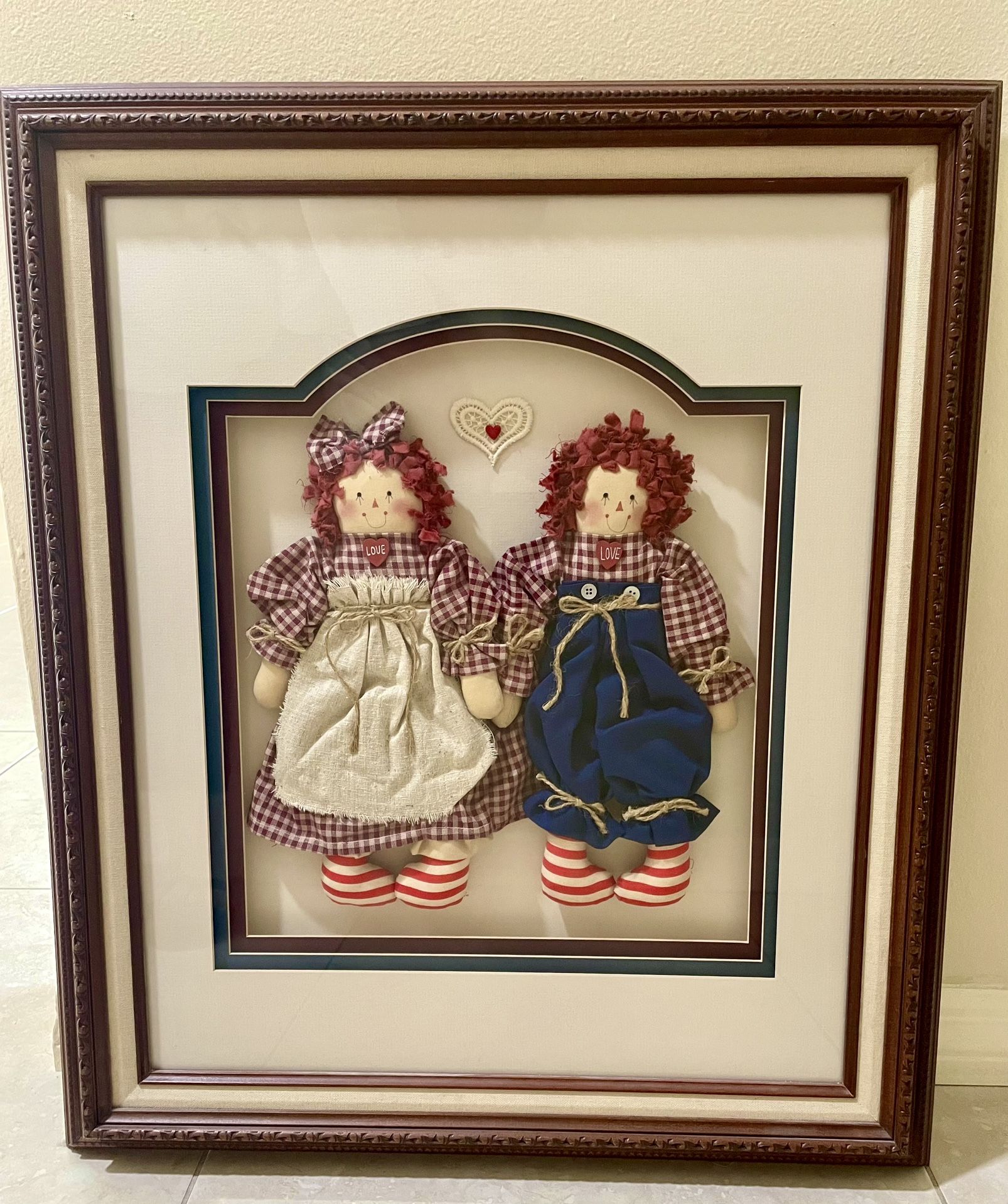 Raggedy Ann and Andy Picture Box