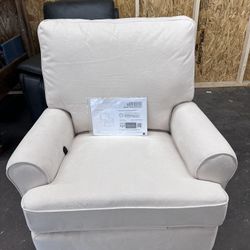 New Baby Relax Tiana Swivel Gliding Nursery Recliner Beige Color 