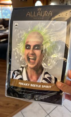 Beetle Juice Wig