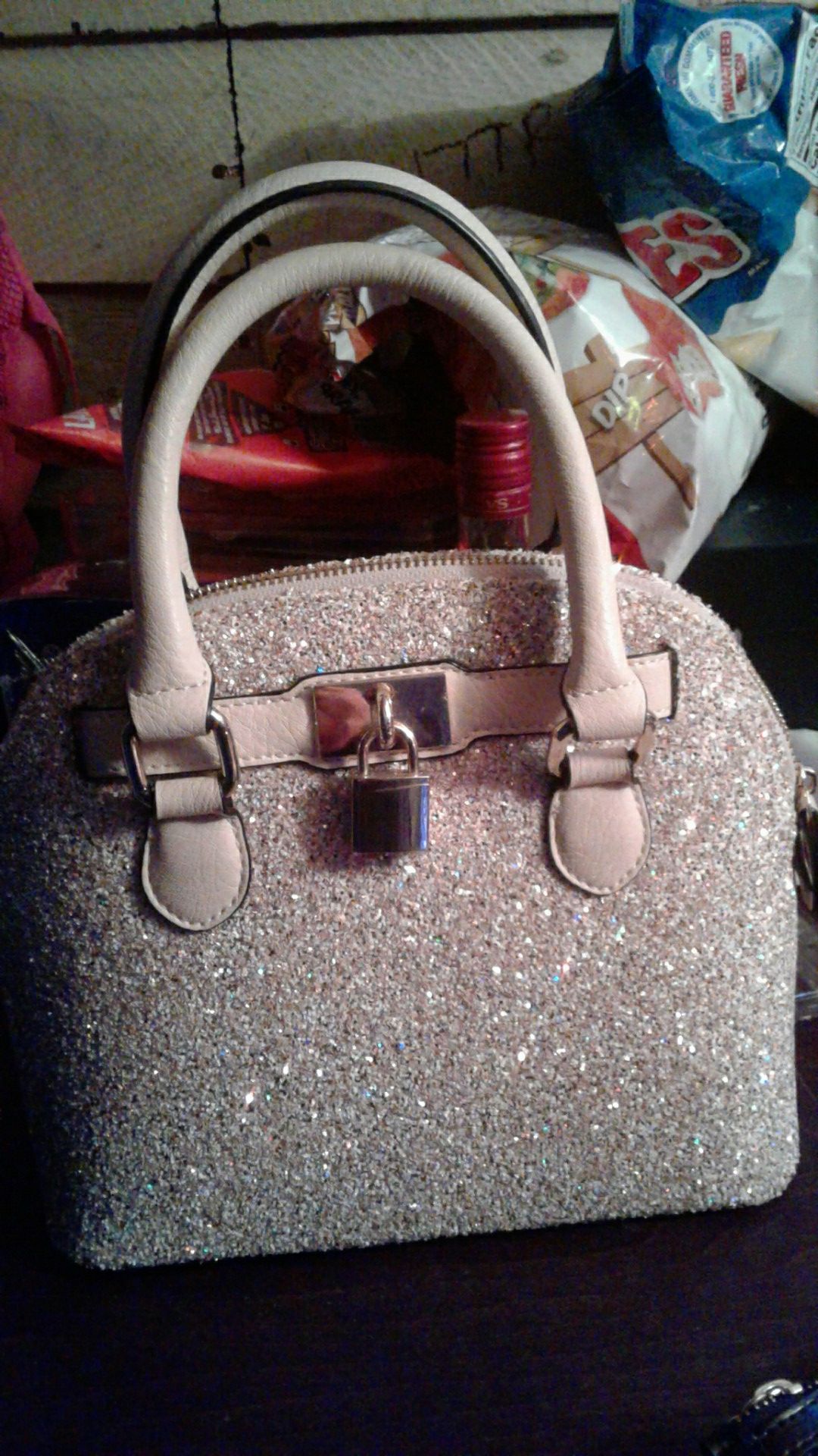 AldO ...glitter purse $25
