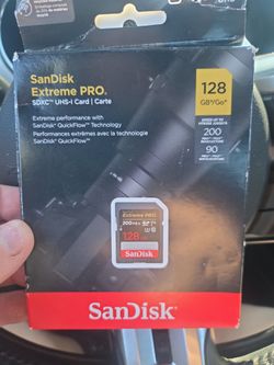 SanDisk Extreme Pro SDXC-I card