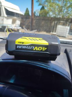Ryobi 40v Lithium Batter