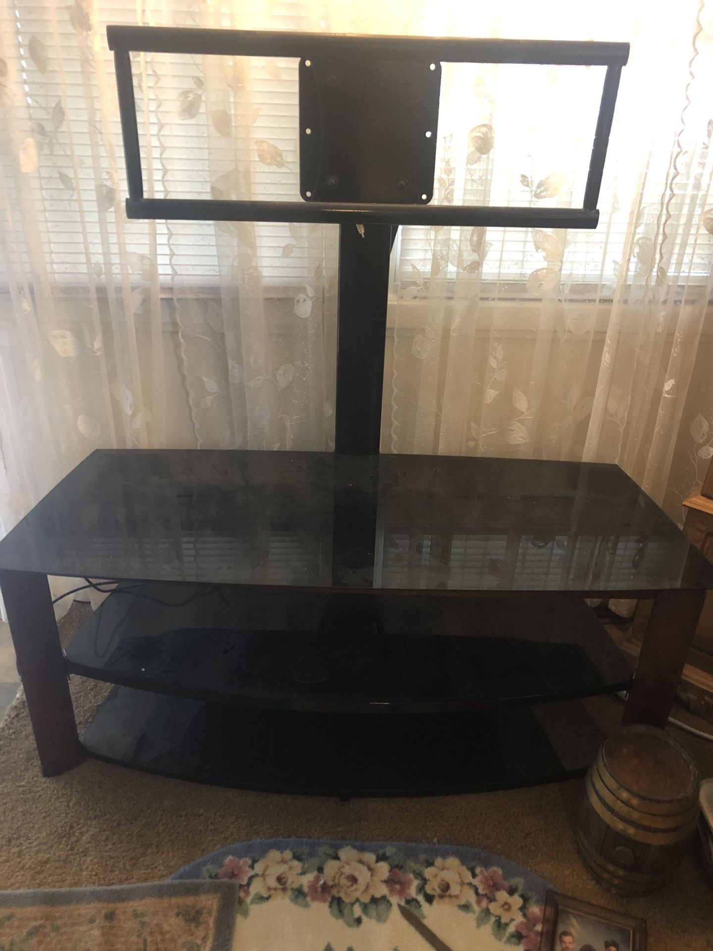 Flat screen stand.