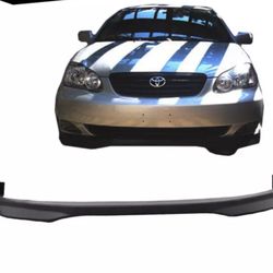 Fits 05-06 Toyota Corolla TR Style Front Bumper Lip - PP