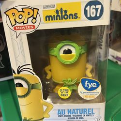 New In Box FunkoPop Minion