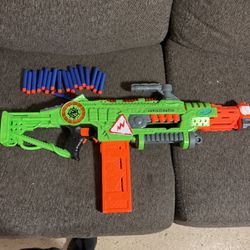 Zombie Strike Motorzied Nerf Gun