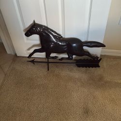 Metal Horse Sculpture,  Wall, Art