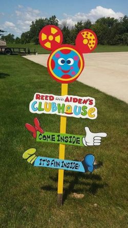 Birthday Party signs any character
